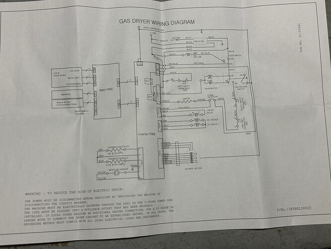 Dryer Wiring Diagram